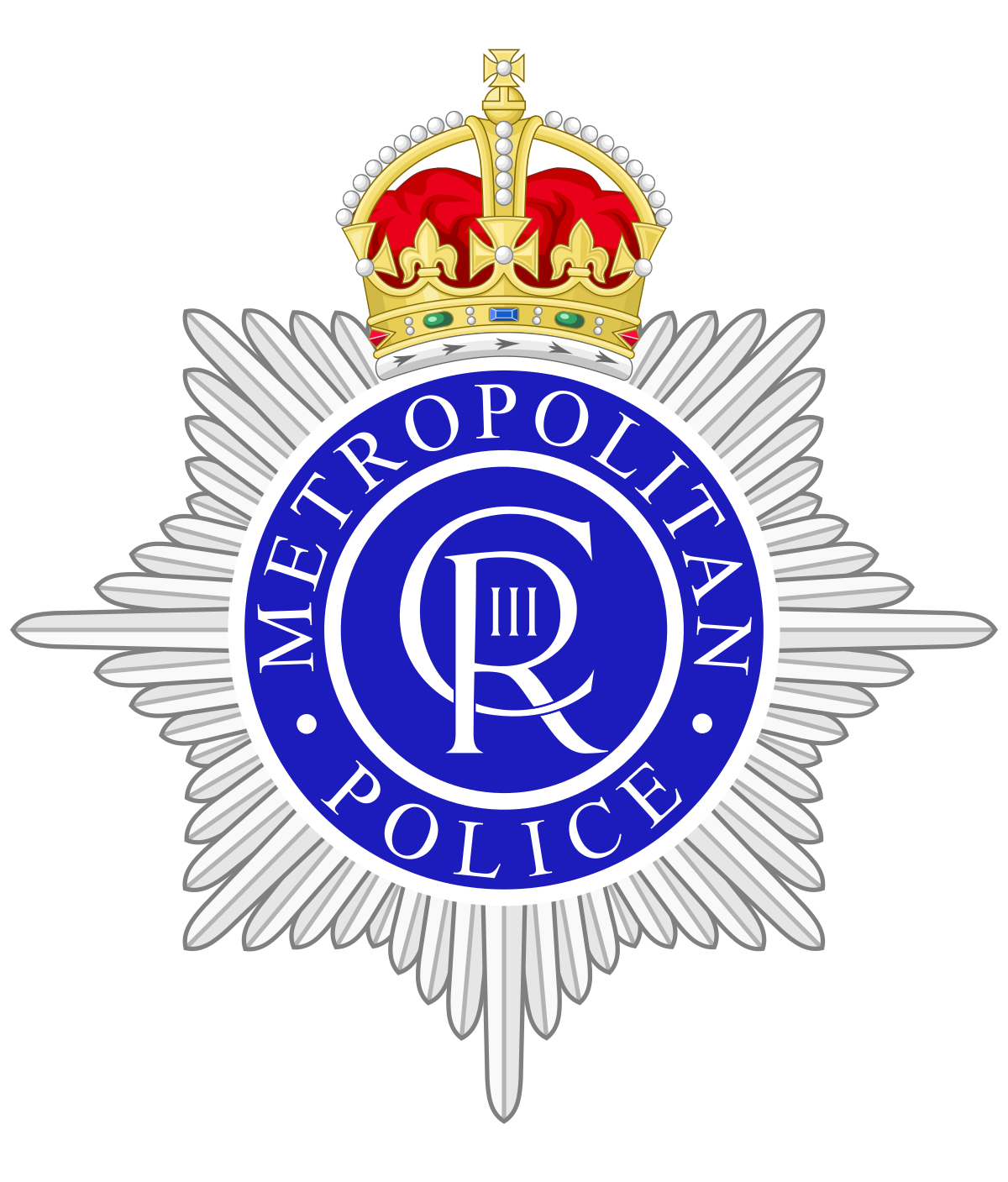The Original Badge Wallet - Fits the Metropolitan Police Greater London, UK