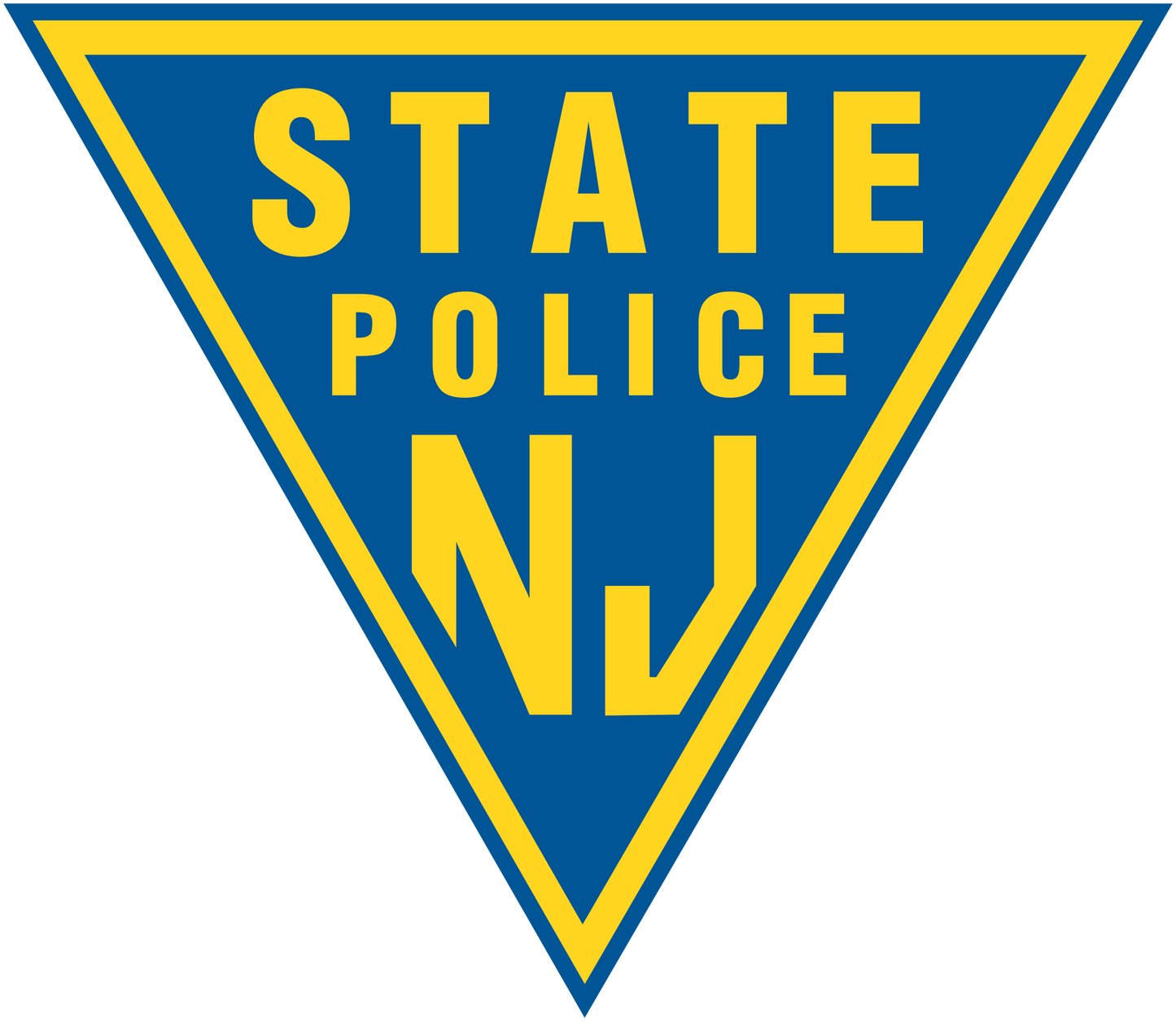 The Original Badge Wallet - Fits the US New Jersey State Police Badge