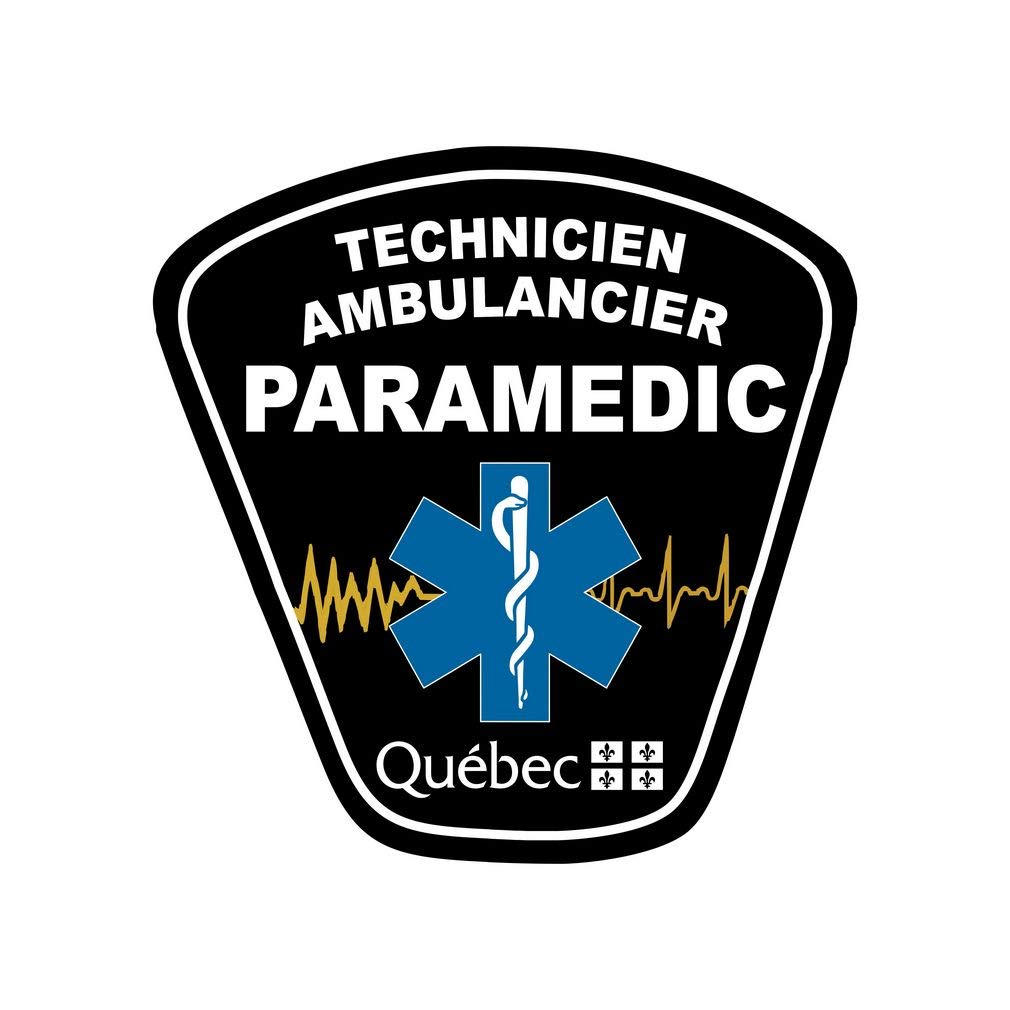 The Original Badge Wallet - Fits the Quebec Paramedic Badge / Paramédics du Québec