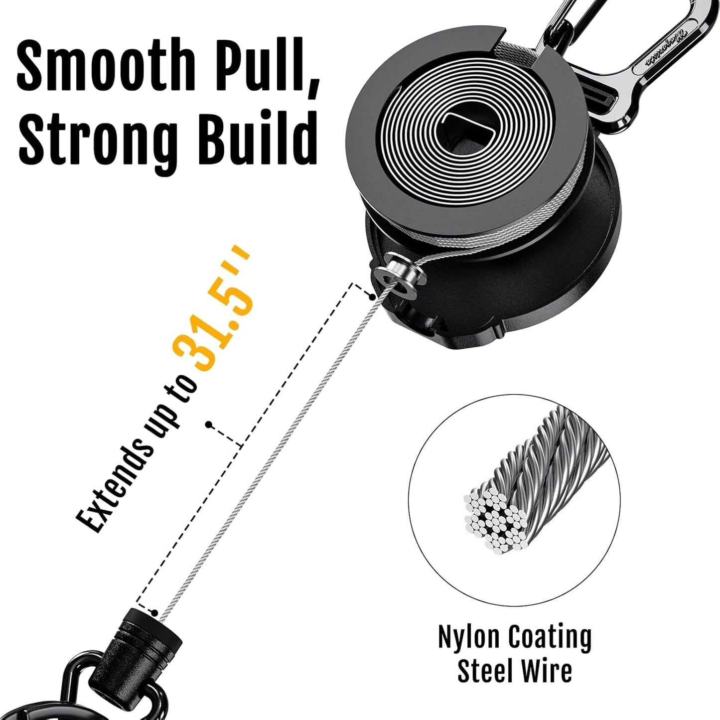 Heavy Duty Retractable Pass
