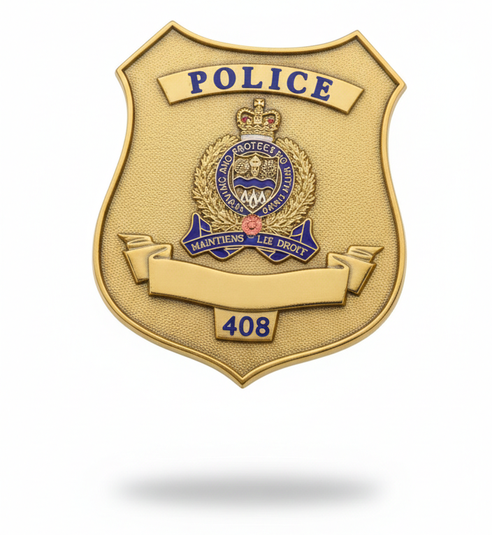 The Original Badge Wallet - Fits the Medicine Hat Police Badge