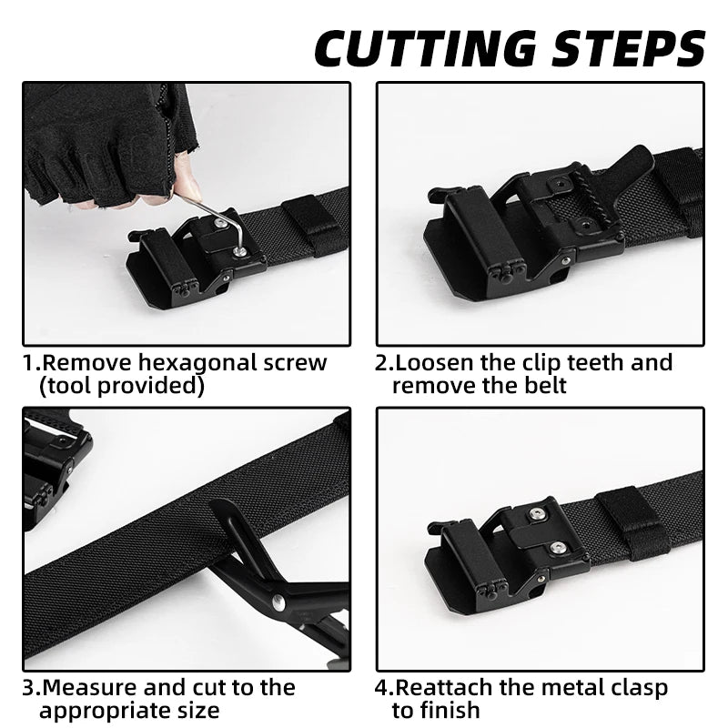 Ratchet System Nylon Belt – Concealed Carry & Inner Duty Belt