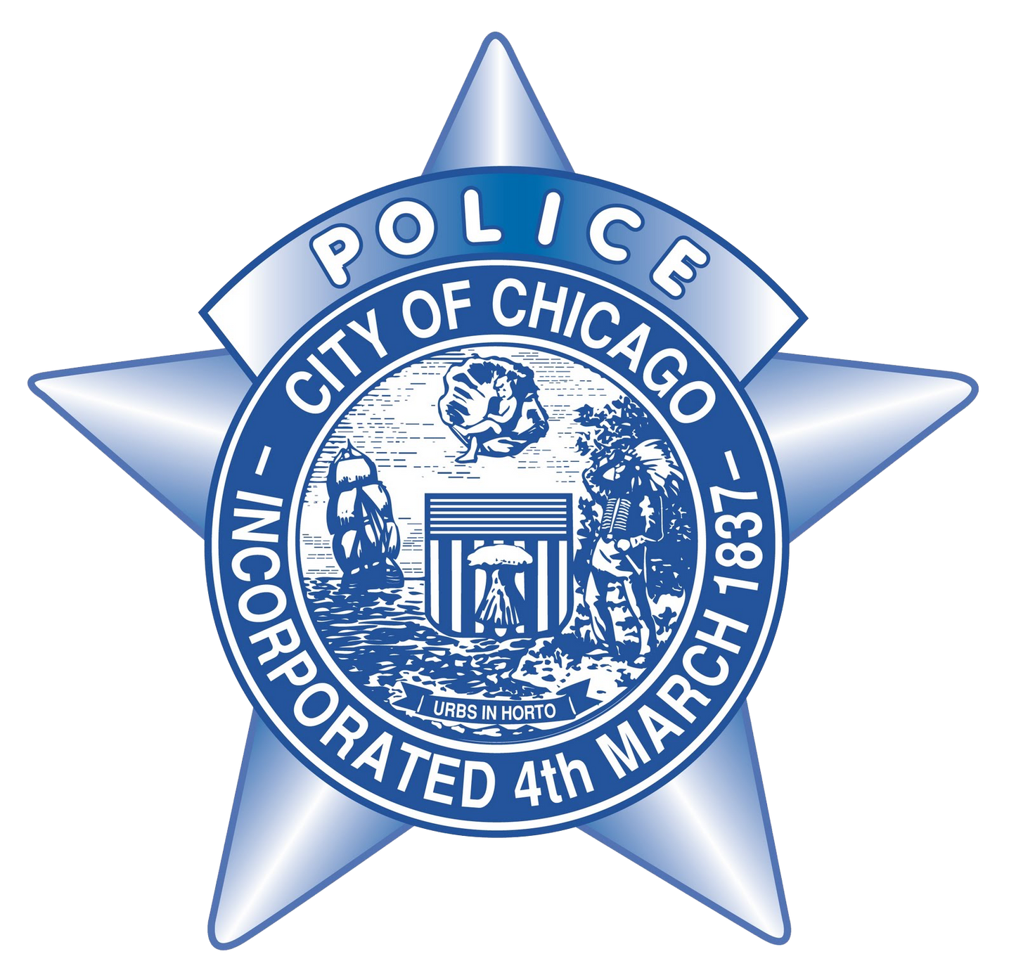 The Original Badge Wallet - Fits the US Chicago Police Department