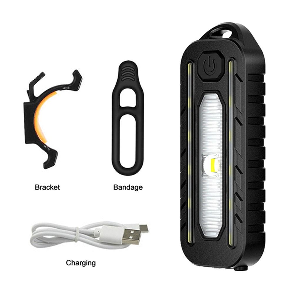 BadgeBoys Lampe de poitrine – Lampe de police LED rouge et bleue rechargeable avec clip – Achetez-en un, obtenez-en un à 50 % de réduction