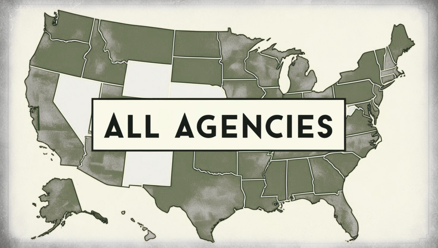 The Original Badge Wallet - United States (US) Agencies