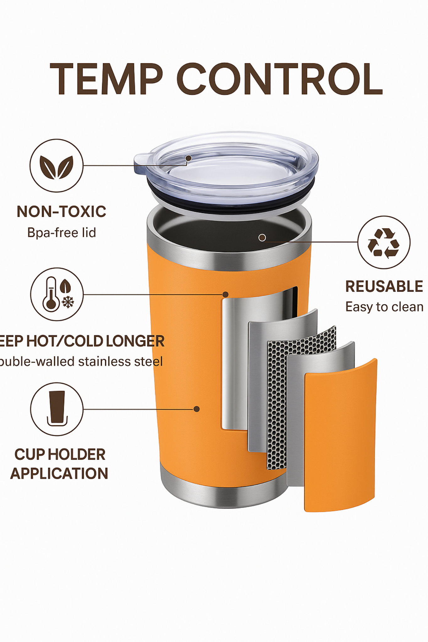 Cold Case Cooler + Free Tumbler
