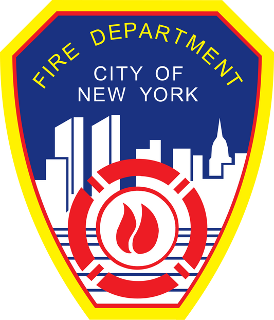 The Original Badge Wallet - Fits the US New York Fire Department Badge