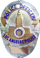 The Original Badge Wallet - Fits the US Los Angeles Police Department (LAPD)