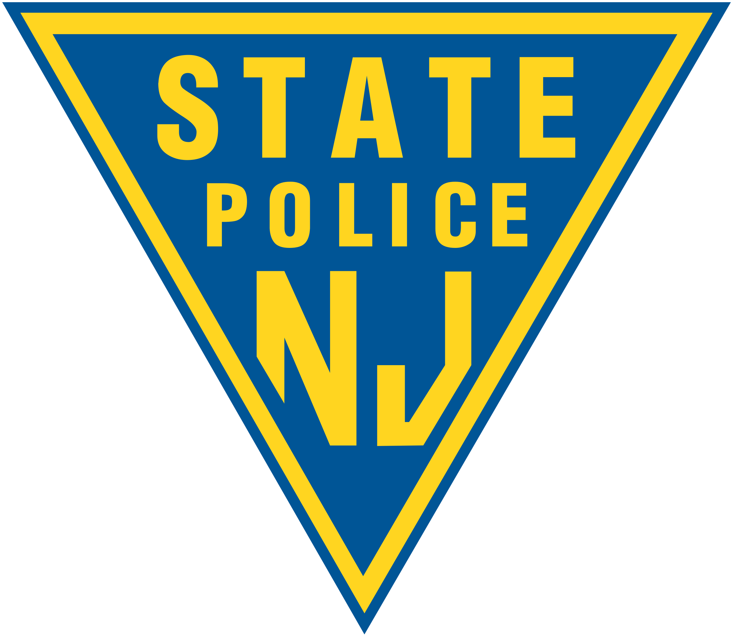 The Original Badge Wallet - Fits the US New Jersey State Police Badge