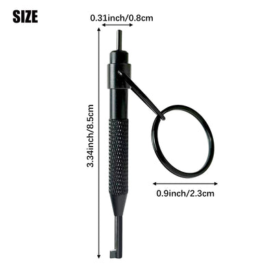 Engravable Handcuff Key