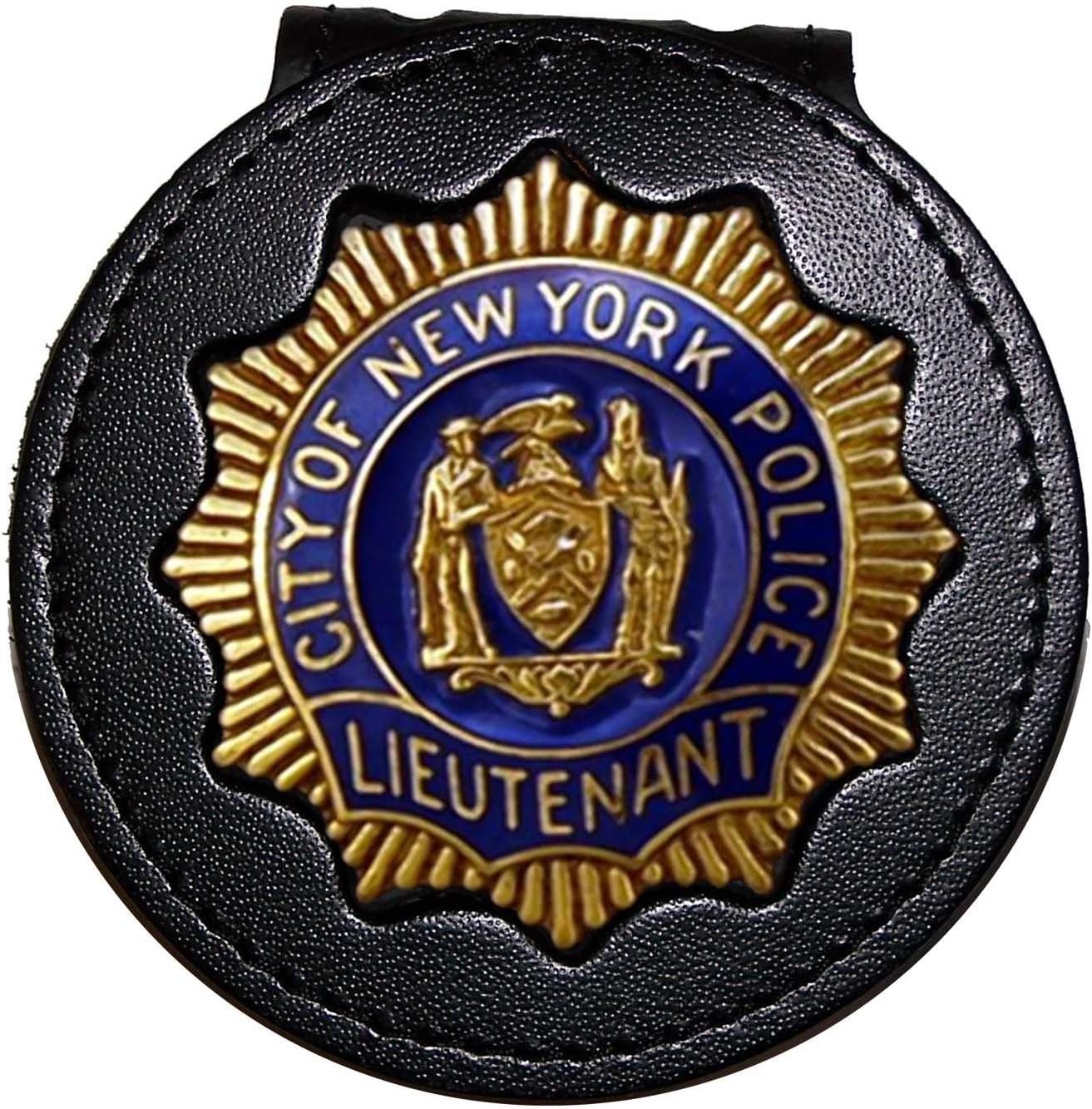 The Original Badge Wallet - Fits the US New York Police Dept Lieutenant Badge