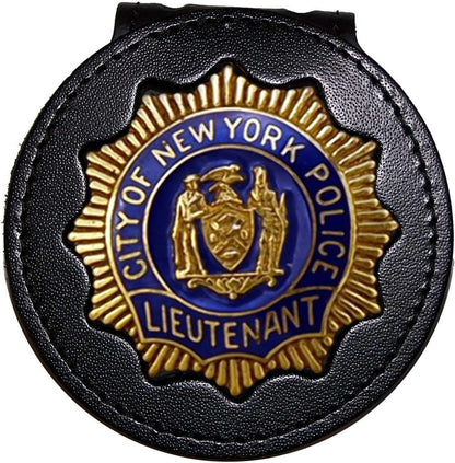 The Original Badge Wallet - Fits the US New York Police Dept Lieutenant Badge