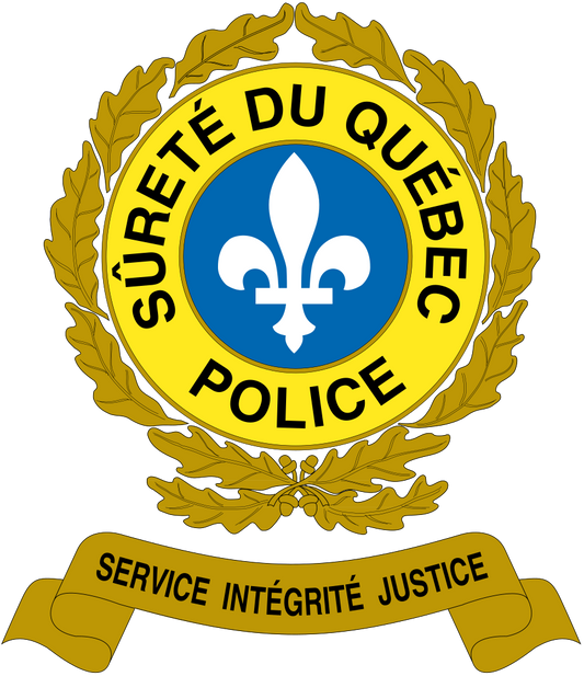 The Original Badge Wallet - Fits the Sûreté Du Québec Badge