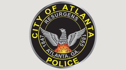 The Original Badge Wallet - Fits the US Atlanta Police Sergeant Badge
