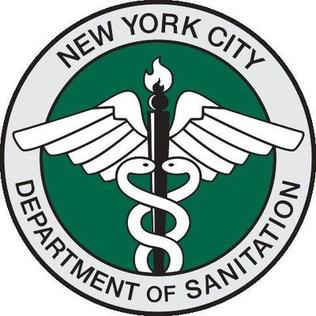 The Original Badge Wallet - Fits the US New York Sanitation Dept