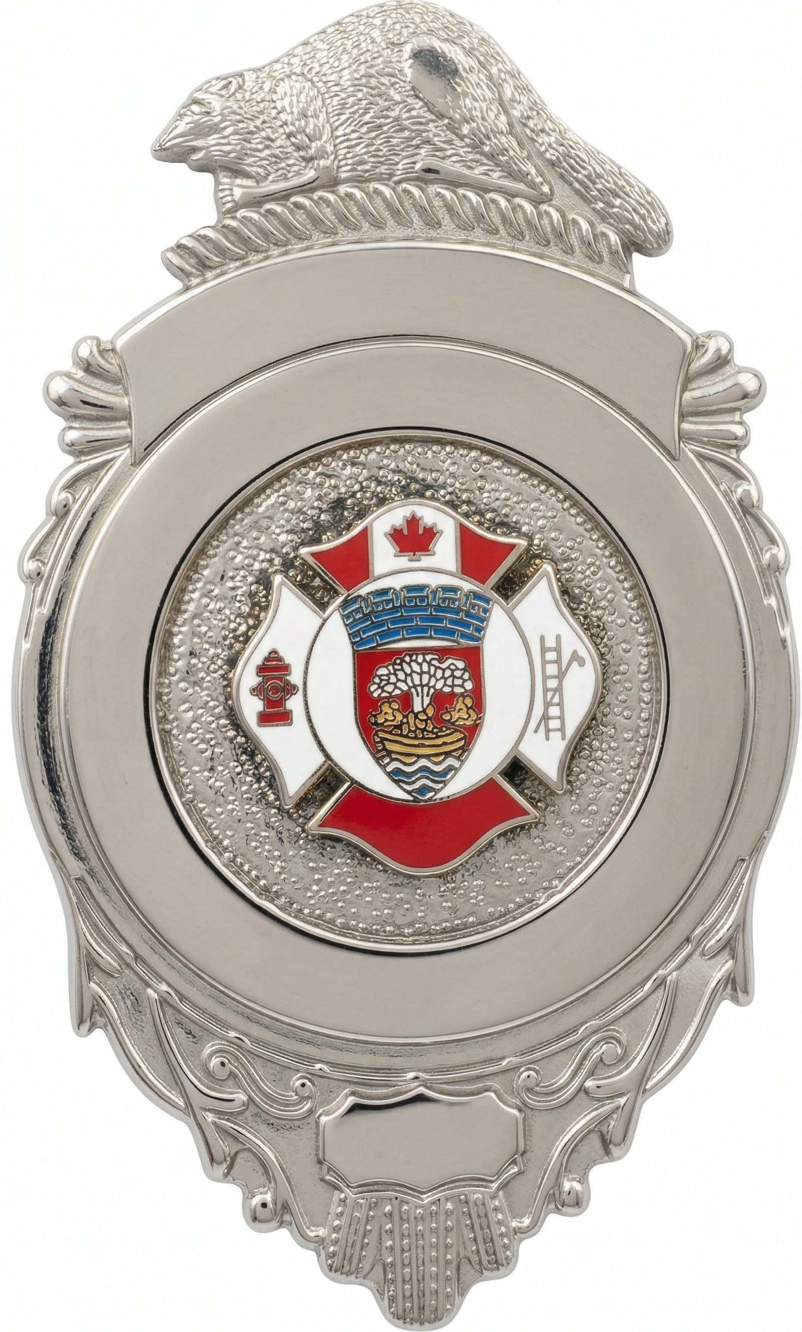 Portefeuille avec insigne d'agent de la paix de New Westminster - L'original 