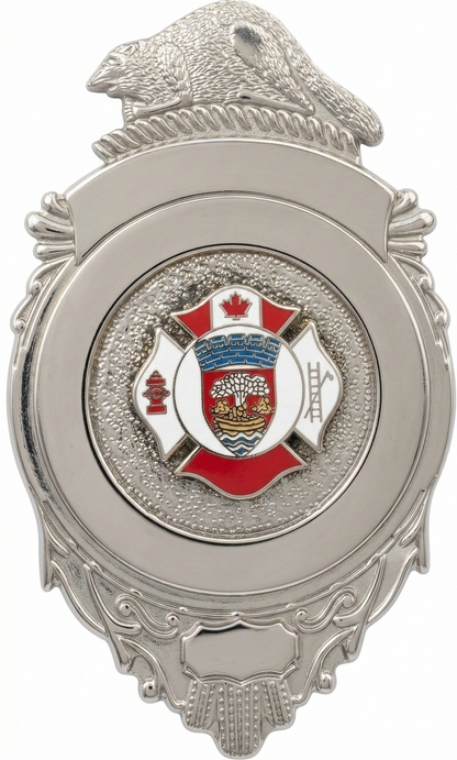 Portefeuille avec insigne d'agent de la paix de New Westminster - L'original 