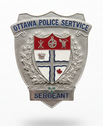 Ottawa Police Service badge on a white background