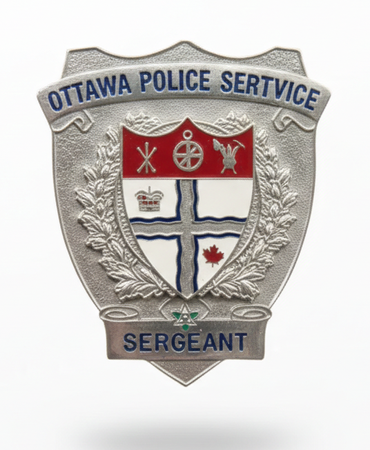 Ottawa Police Service badge on a white background