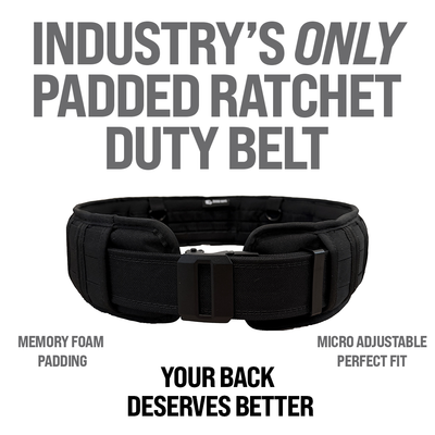 Cloud PRO RT - Padded Ratchet Duty Belt System