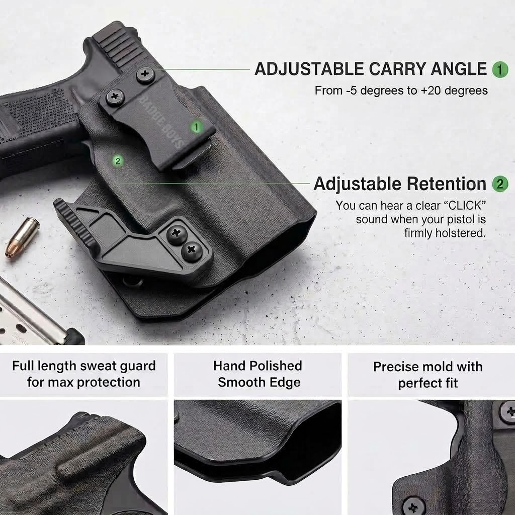 New RCMP Holster - IWB Conceal Glock 45 Holster | Pre-Order Special