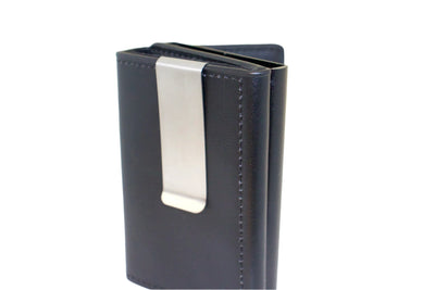 Custom Badge Wallet + Custom Notebook Bundle — Includes Free Money-Clip & AirTag Holder