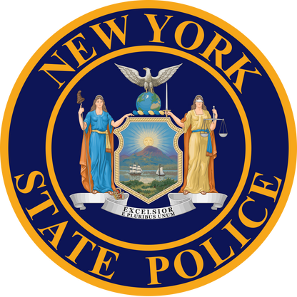 The Original Badge Wallet - Fits the US New York State Police Badge