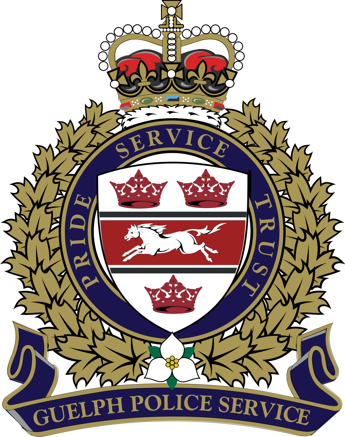 The Original Badge Wallet - Fits the Guelph Police Service Badge