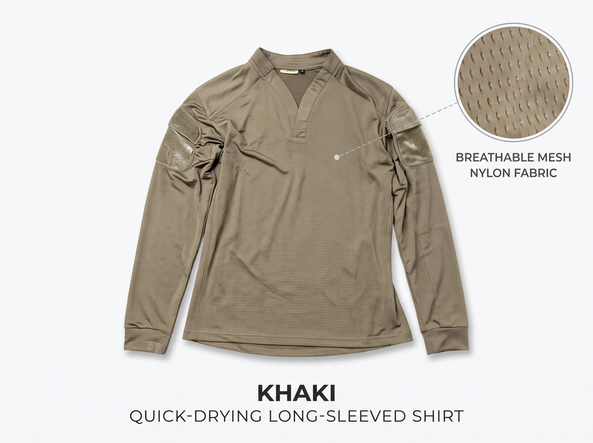Performance Quick-Dry Tactical Long Sleeve
