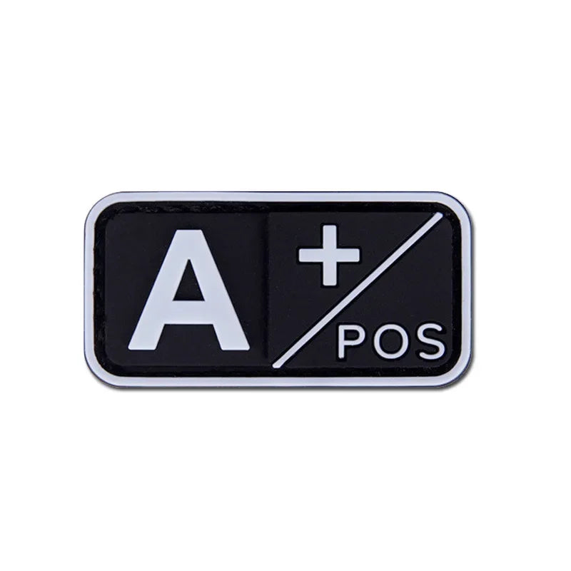 Blood Type - Velcro Tac Patch