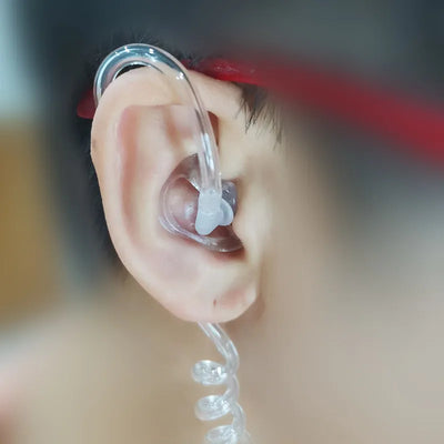 Two-Way Radio Ear Mold Replacement (Soft Silicone) – For Acoustic Coil Tube Earpieces