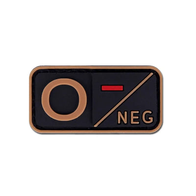 Blood Type - Velcro Tac Patch
