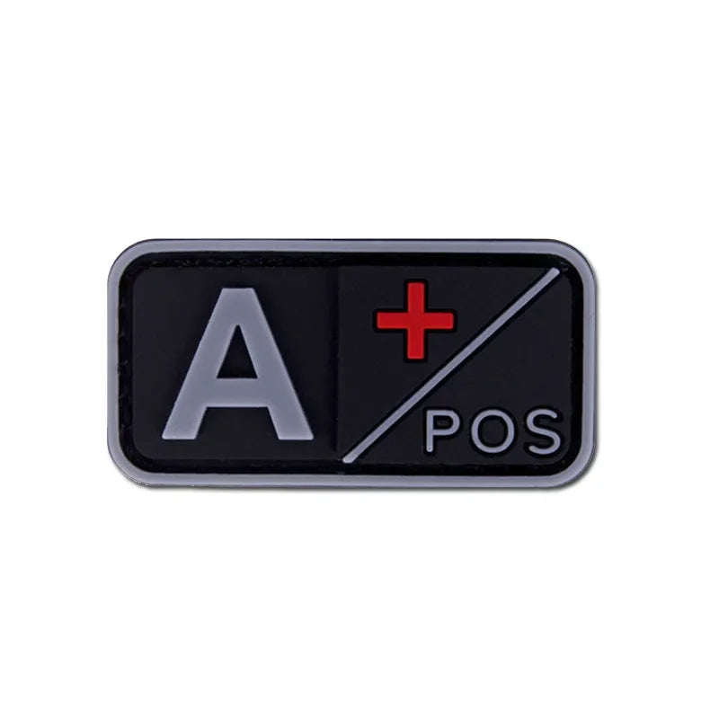 Blood Type - Velcro Tac Patch