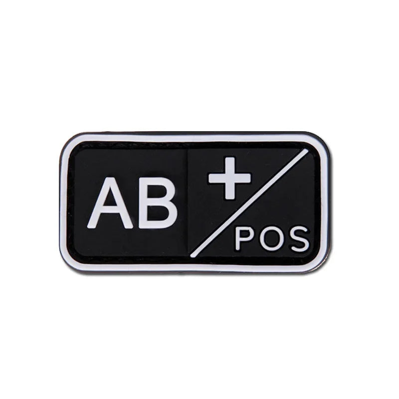 Blood Type - Velcro Tac Patch