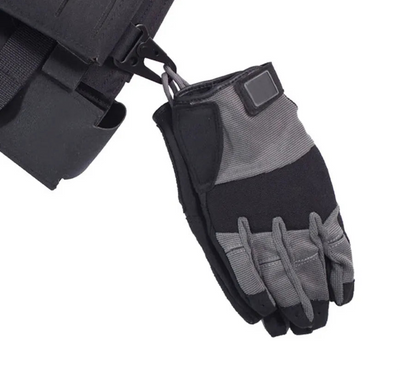 Metal Hanging Buckle – Velcro Utility Clip for Gear