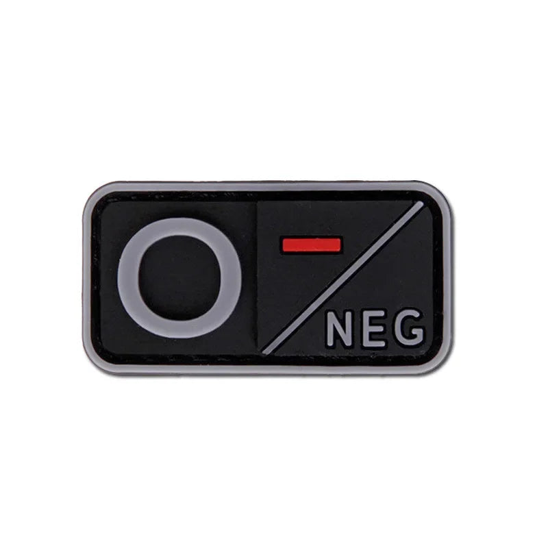 Blood Type - Velcro Tac Patch