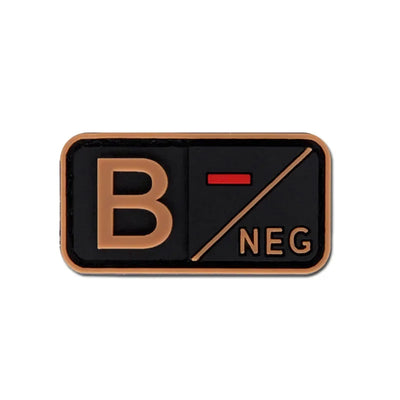 Blood Type - Velcro Tac Patch