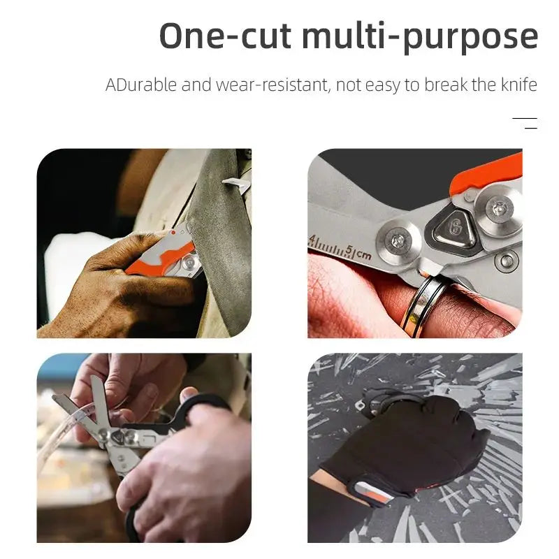 Folding Tactical Emergency Shears