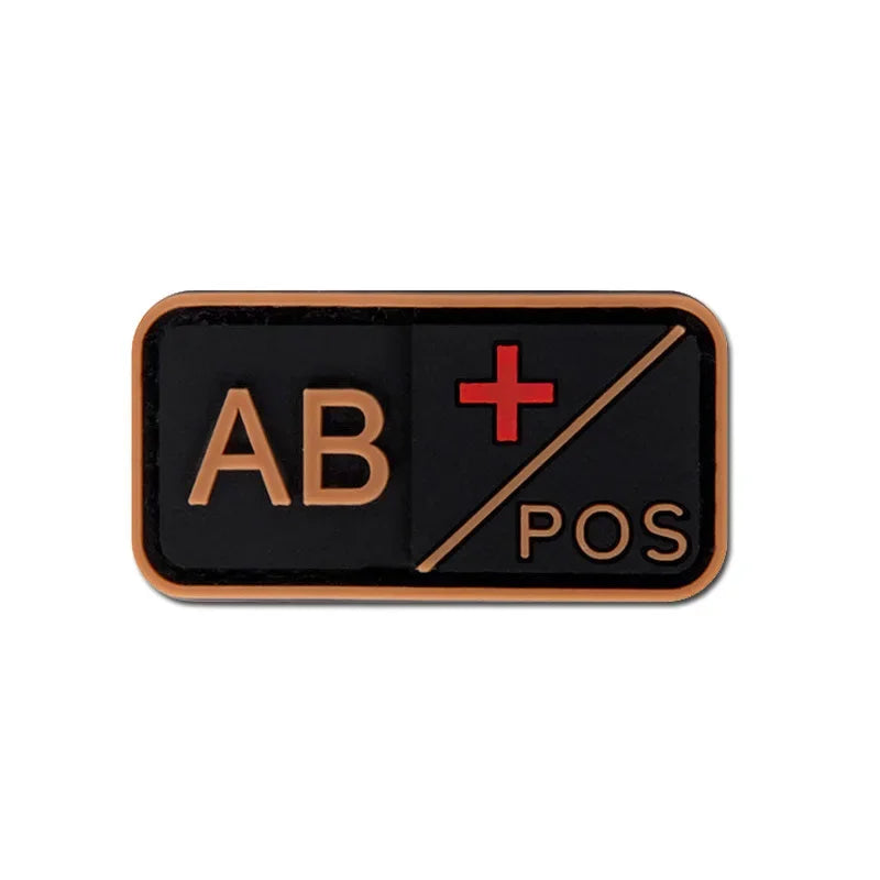 Blood Type - Velcro Tac Patch