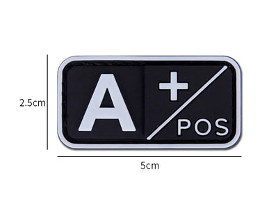 Blood Type - Velcro Tac Patch