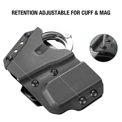 Handcuff Mag Combo Holster - Plain Clothes