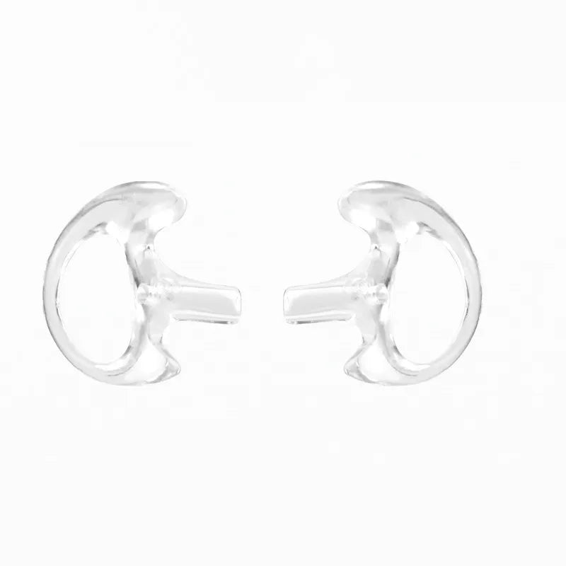Two-Way Radio Ear Mold Replacement (Soft Silicone) – For Acoustic Coil Tube Earpieces
