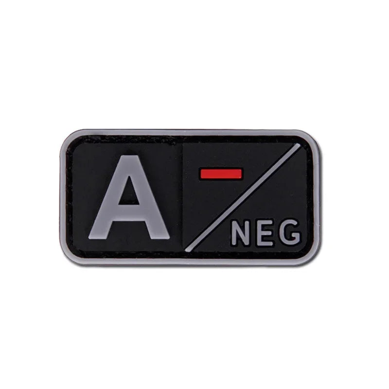 Blood Type - Velcro Tac Patch