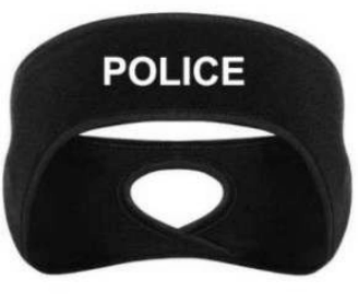 Black Police Headband
