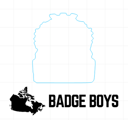 The Original Badge Wallet - Fits the Saint Jerome Police