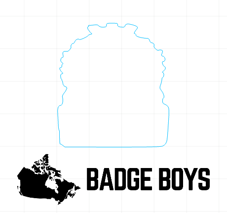 The Original Badge Wallet - Fits the Saint Jerome Police