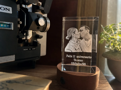 The Legacy Crystal — 3D Laser Engraved