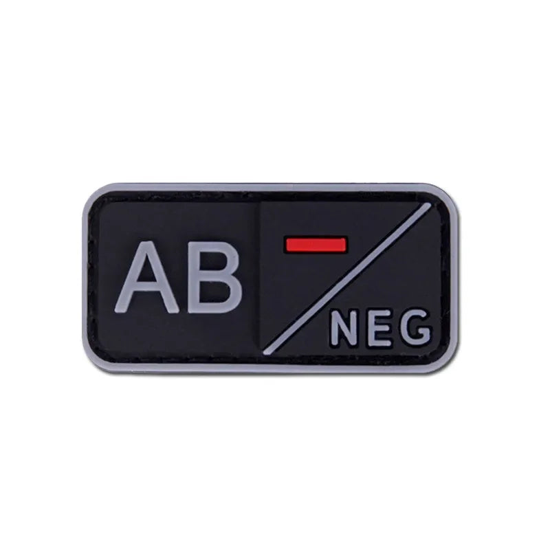 Blood Type - Velcro Tac Patch