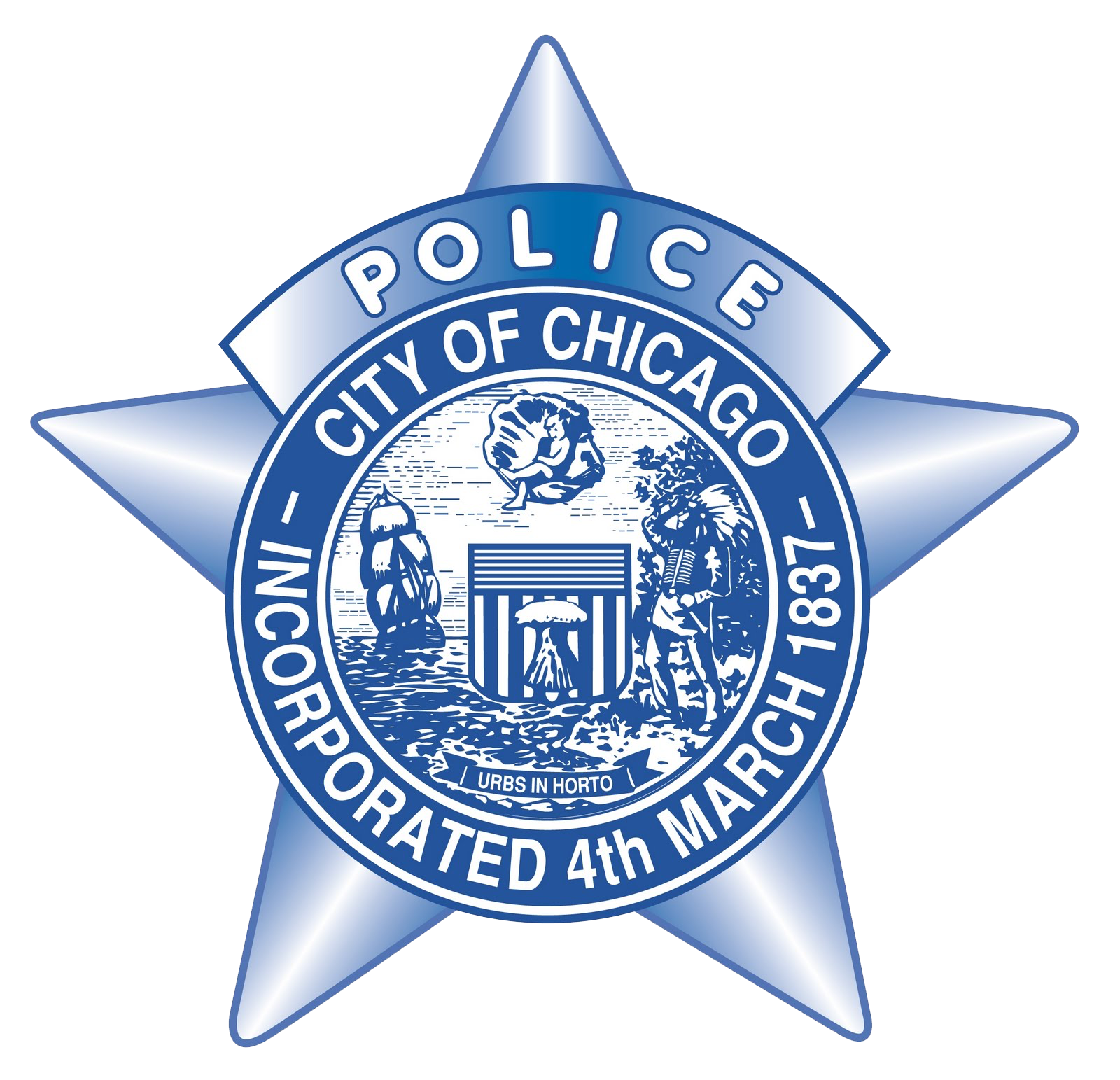 The Original Badge Wallet - Fits the US Chicago Police Department