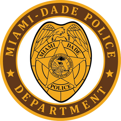 The Original Badge Wallet - Fits the US Miami-Dade Police Badge Wallet